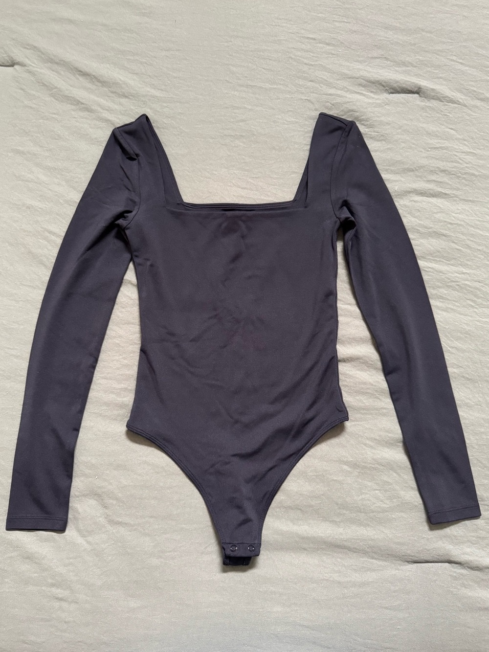 Aritzia Babaton Long Sleeve Square Neck Bodysuit